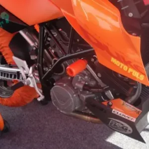Crashpady Classic RG RACING GÓRA KTM 990/990R SUPER DUKE & 990SM 08- ORANGE Popularny