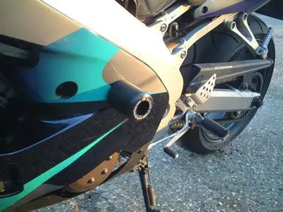 Tylko do końca tygodnia Crashpady Classic RG RACING KAWASAKI ZX9R C1/C2/E1/E2 BLACK