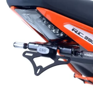 Taniej Mocowanie tablicy rejestracyjnej RG RACING KTM RC125 RC200 RC390 (ALL YEARS) BLACK