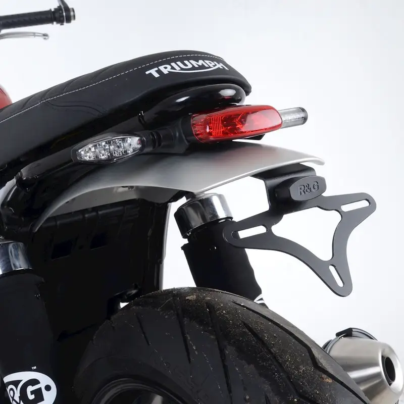 Wysoka jakość Mocowanie tablicy rejestracyjnej RG RACING TRIUMPH SPEED TWIN 19- BLACK