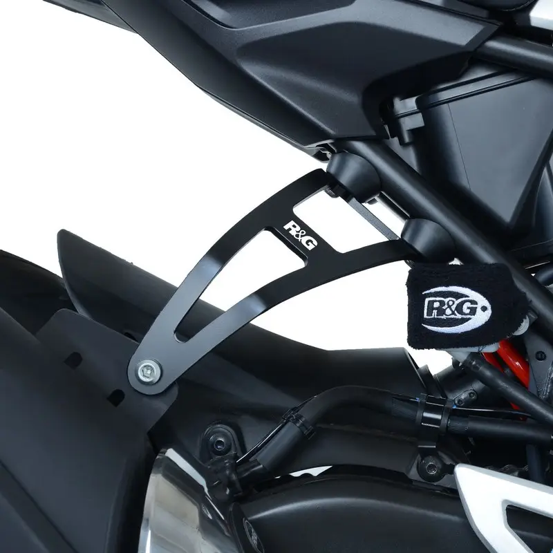 Zamów teraz Mocowanie wydechu + zaślepka podnóżka RG RACING HONDA CB300R 18- BLACK