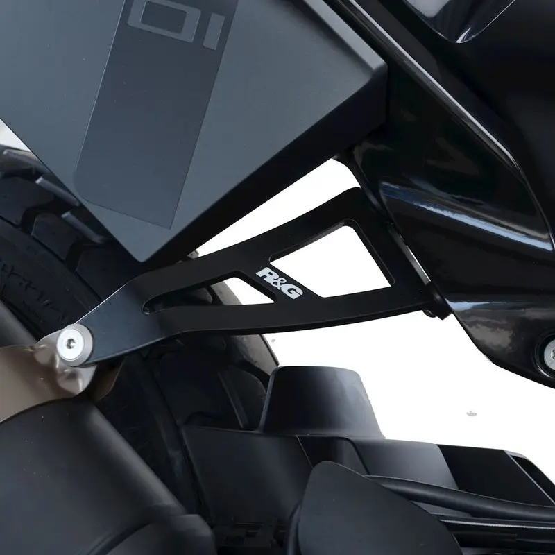 Super okazja Mocowanie wydechu + zaślepka podnóżka RG RACING HUSQVARNA SVARTPILEN 701 BLACK