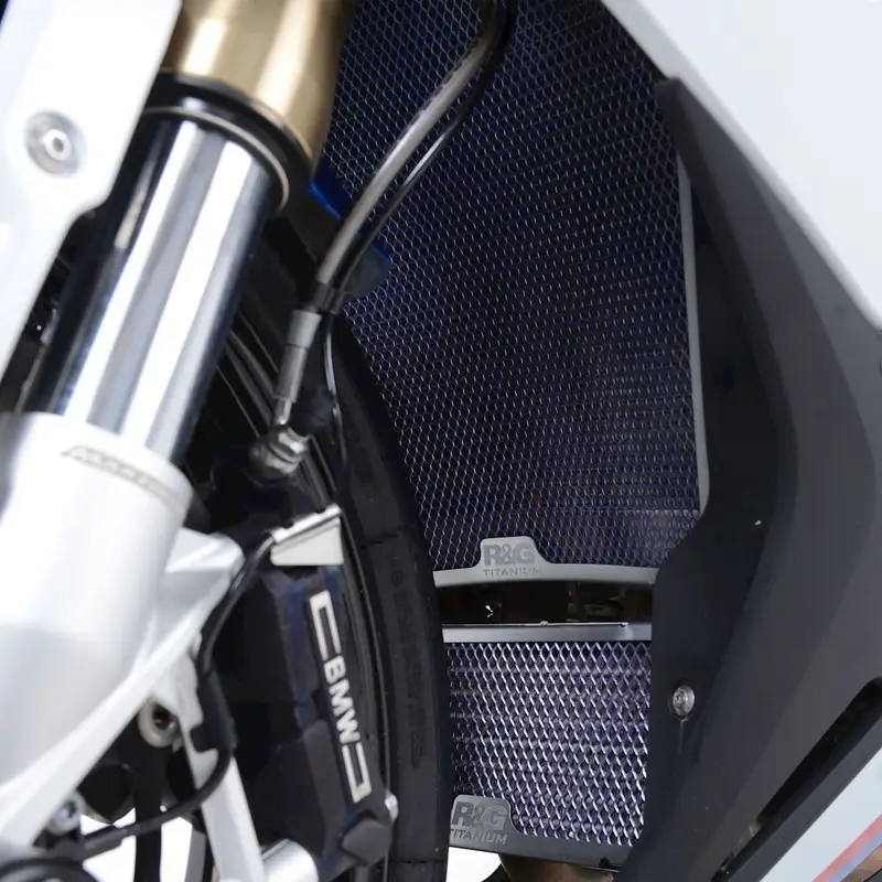 Szybka dostawa Osłona chłodnicy oleju RG RACING BMW S1000RR 19- TITANIUM RACING