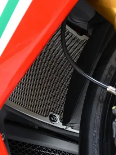 Wysoka jakość Osłona chłodnicy RG RACING MV AGUSTA F4RR / F4RC BLACK