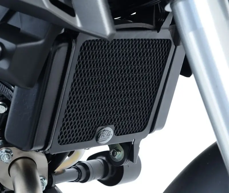 Bezpieczna płatność Osłona chłodnicy RG RACING YAMAHA MT-125 (14-) BLACK