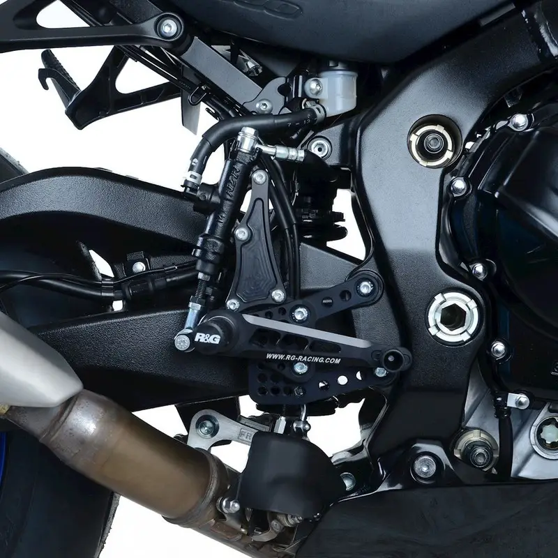 Podnóżki regulowane RG RACING SUZUKI GSX-R1000 17-/GSX-R1000R 17- BLACK Wybór klientów