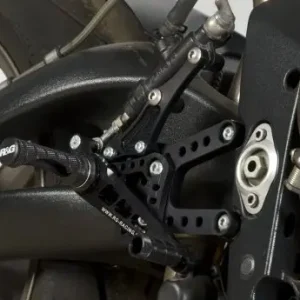 Podnóżki regulowane RG RACING TRIUMPH 675 DAYTONA (SKRZYNIA BIEGÓW ROAD LUB RACE) ZESTAW BLACK Najlepsza cena