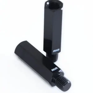 Wysoka jakość Przedłużenie lusterka RG RACING KAWASAKI Z250SL BLACK