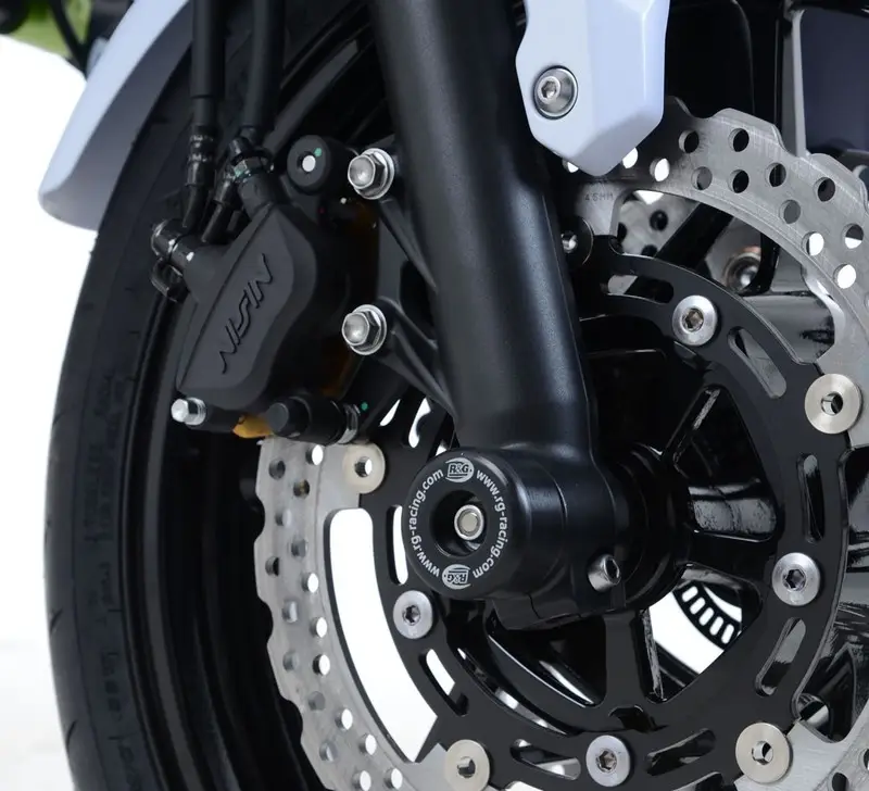 Łatwy zwrot Slidery przedniego zawieszenia RG RACING KAWASAKI Z 650 BLACK