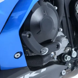 Slidery silnika RG RACING SUZUKI GSX-R1000/R (17-) LEWA STRONA BLACK Łatwy zwrot