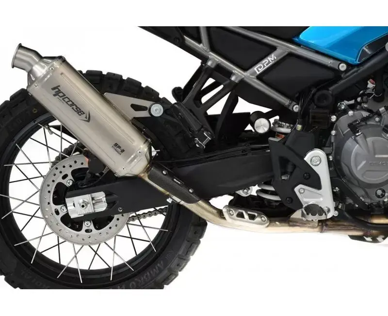 Popularny Układ Wydechowy HP CORSE SP-2 SHORT TITANIUM CF MOTO 450 MT 2024 - 2025