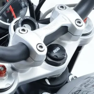 Zaślepka na półkę RG RACING TRIUMPH STREET TRIPLE RX 15- / KAWASAKI H2 / H2R BLACK Okazja