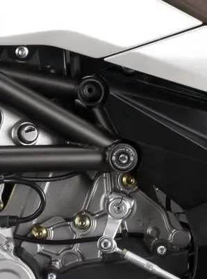Taniej Zaślepka ramy RG RACING MV AGUSTA 675 / 800 BRUTALE DOLNA RAMA KRATY LEWA BLACK
