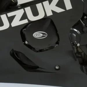 Darmowy zwrot Zestaw osłon silnika RG RACING SUZUKI GSXR600/750 K4-K5 (2 części) BLACK