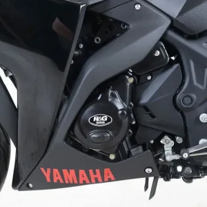 Zestaw osłon silnika RG RACING YAMAHA YZF-R25 14-/YZF-R3 15-/MT-25/MT-03 (2 części) BLACK RACE Hit cenowy