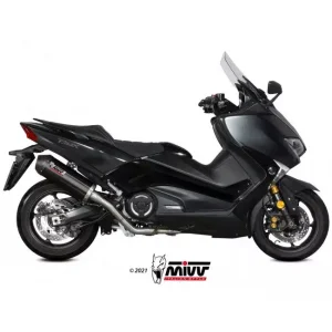 Zniżka Kompletny Układ wydechowy MIVV OVAL BLACK YAMAHA T-MAX 530 FULL SYSTEM 17/19