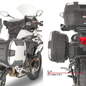 Bestseller Stelaż kufrów bocznych GIVI MONOKEY - BENELLI TRK502 X (18 - 20)