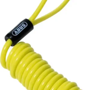 Rabat Linka przypominająca spirala ABUS MEMORY CABLE yellow