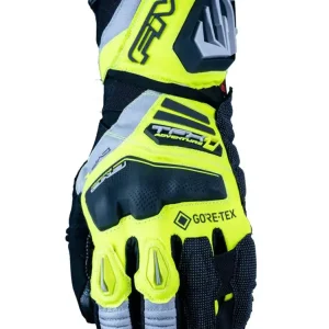 Rękawice motocyklowe FIVE TFX1 GTX żółte fluo-szare Nie przegap