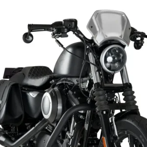 Bezpieczne zakupy Owiewka PUIG Retroplate do Harley-Davidson Sportster 883 / 1200 (aluminiowa)