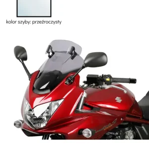 Nowość Szyba motocyklowa MRA Vario Touring "VT" Suzuki GSF Bandit 650 S (05-08)/ 1200 S (06-10)/ 1250 S (07-16) przeźroczysta