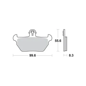 Premium KLOCKI HAMULCOWE SBS 644 HS