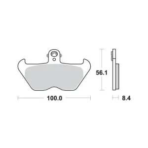 KLOCKI HAMULCOWE SBS 703 HS Nowy