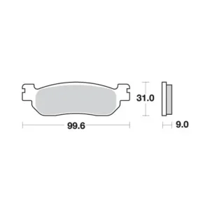 KLOCKI HAMULCOWE SBS 728 LS Oferta limitowana