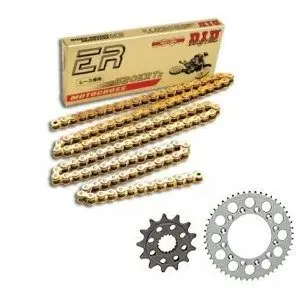 Szybka wysyłka SUZUKI RM 125 [97-99/06-12] zestaw napędowy DID520 ERT2 EXCLUSIVE RACING (łańcuch hiper-wzmocniony, bezoringowy)zębatki SUNSTAR