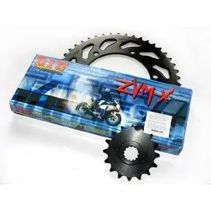 Bezpieczna płatność KAWASAKI ZX-6R [07-15]/ ZX-6R (ZX636) NINJA [13-15] zestaw napędowy DID520 ZVMX SUPER STREET (X-ring hiper-wzmocniony) zębatki SUNSTAR