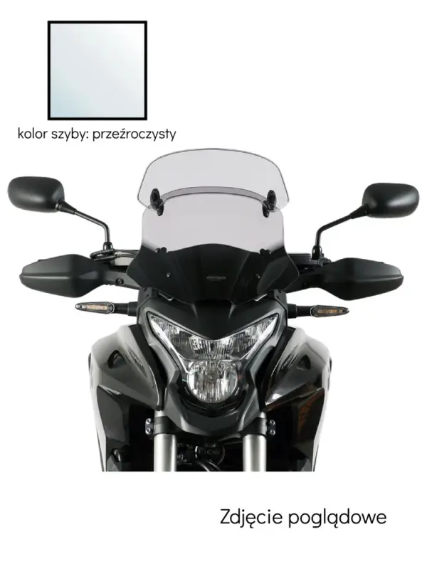 Darmowy zwrot Szyba motocyklowa MRA X-Creen Touring "XCT" Honda VFR 1200 X Crosstourer (12-15) przeźroczysta
