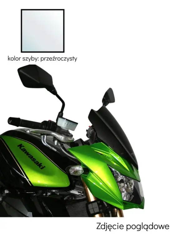 Szyba motocyklowa MRA Touring "T" Kawasaki Z 750 R (11-) przeźroczysta Tylko do końca tygodnia