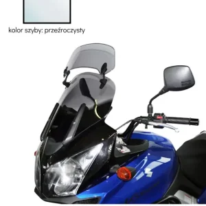 Wybór klientów Szyba motocyklowa MRA X-Creen Touring "XCT" Suzuki DL 650 (04-10) / Suzuki 1000 V-Strom (04-13) / Kawasaki KLV 1000 (04-11) przeźroczysta