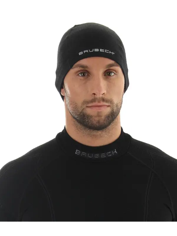 Zamów teraz Czapka wełniana Brubeck unisex czarna