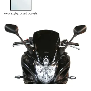 Szyba motocyklowa MRA Oryginalny kształt "O" Yamaha XJ 6 Diversion F/Fz 6 R [10-] przeźroczysta Ostatnia szansa