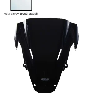 Szyba motocyklowa MRA Racing "R" Suzuki GSX-R 1000 (03-04) przeźroczysta Dostępne od ręki