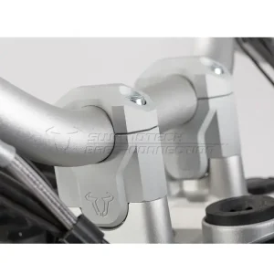Zestaw podwyższający kierownicę SW-MOTECH BMW R 1200 GS LC/ Adventure [13-] / R 1250 GS/Adventure [18-] [H: 40mm] Darmowy zwrot