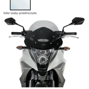 Wysoka jakość Szyba motocyklowa MRA Touring "T" Honda VFR 800 X Crossrunner (11-14) przeźroczysta