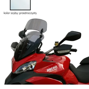 Bezpieczna płatność Szyba motocyklowa MRA X-Creen-Touring "XCT" Ducati Multistrada 1200/S (09-12) przeźroczysta