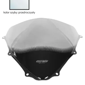 Szyba motocyklowa MRA Oryginalny kształt "O" Suzuki GSX-R 600/ 750 (06-07) przeźroczysta Hit cenowy