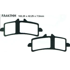 Klocki hamulcowe EBC EPFA447HH 102.25 x 42.25 x 7.5mm NA PRZÓD Zamów dziś