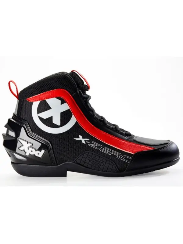 Buty motocyklowe XPD X-Zero czarno-czerwone Ograniczona ilość