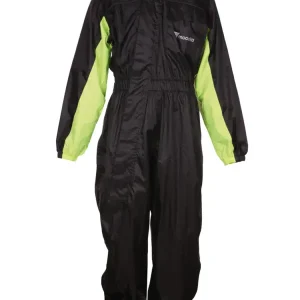 Cena promocyjna Kombinezon przeciwdeszczowy motocyklowy jednoczęściowy Modeka Black Rain fluo-czarny