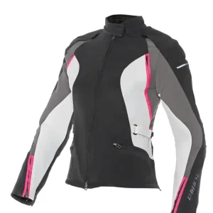 Wybór klientów Kurtka motocyklowa tekstylna damska Dainese Arya Tex Lady czarno-szara