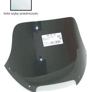Szyba motocyklowa MRA Spoiler "S" BMW F 650 [97-03] / F 650 ST [97-00] przeźroczysty Łatwy zwrot