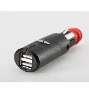 Tylko do końca tygodnia Podwójny port z uniwersalną wtyczką USB SW-MOTECH do zapalniczki standardowej/ DIN [12V; 2 x 2.100 mA]