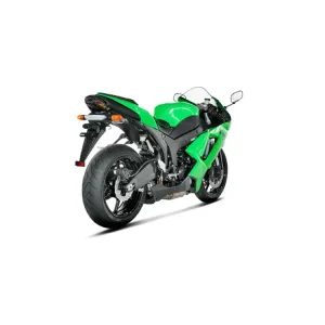 Tłumik motocyklowy Akrapović do Kawasaki ZX-6R [07-08] [Slip-On Line, Titanium + Carbon] Premium