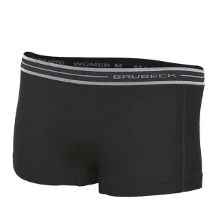 Bokserki damskie Brubeck Active Wool czarne Tylko do końca tygodnia