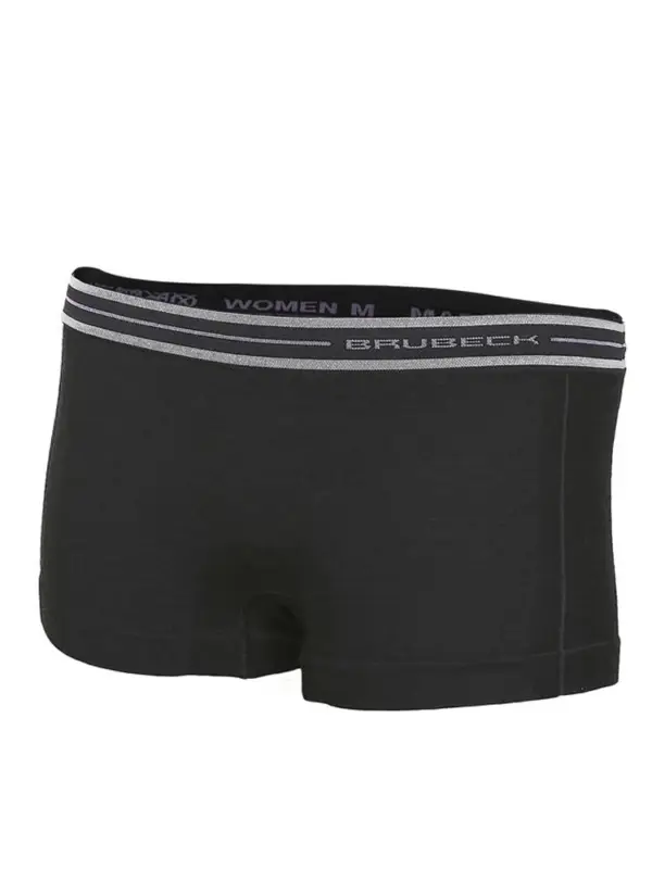 Bokserki damskie Brubeck Active Wool czarne Tylko do końca tygodnia