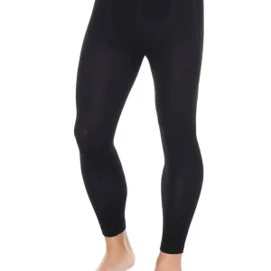 Legginsy Brubeck Active Wool z długą nogawką czarne Bezpieczna płatność